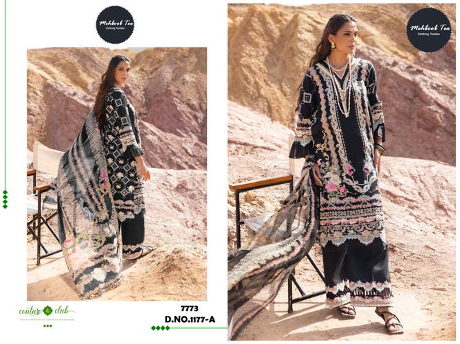 Mehbbob Tex Elaf Premium Lawn Collection Vol 1 Pakistani Suits Catalog